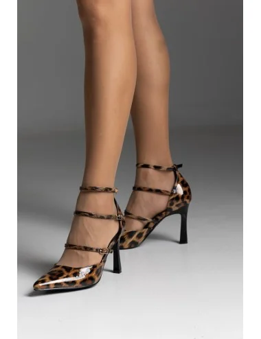 Stiletto Sinio Leopard